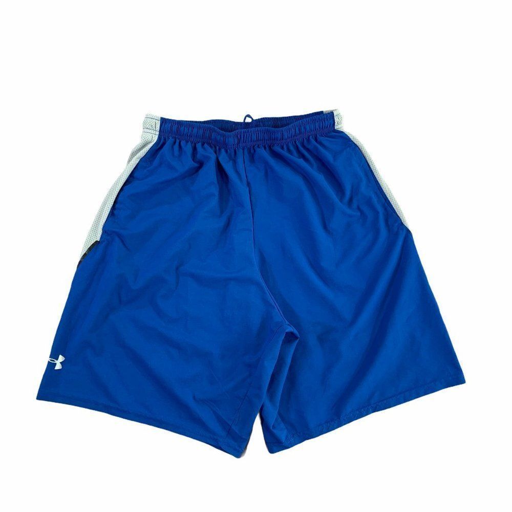 Under Armour Men's Blue Fitted‎ Athletic Shorts